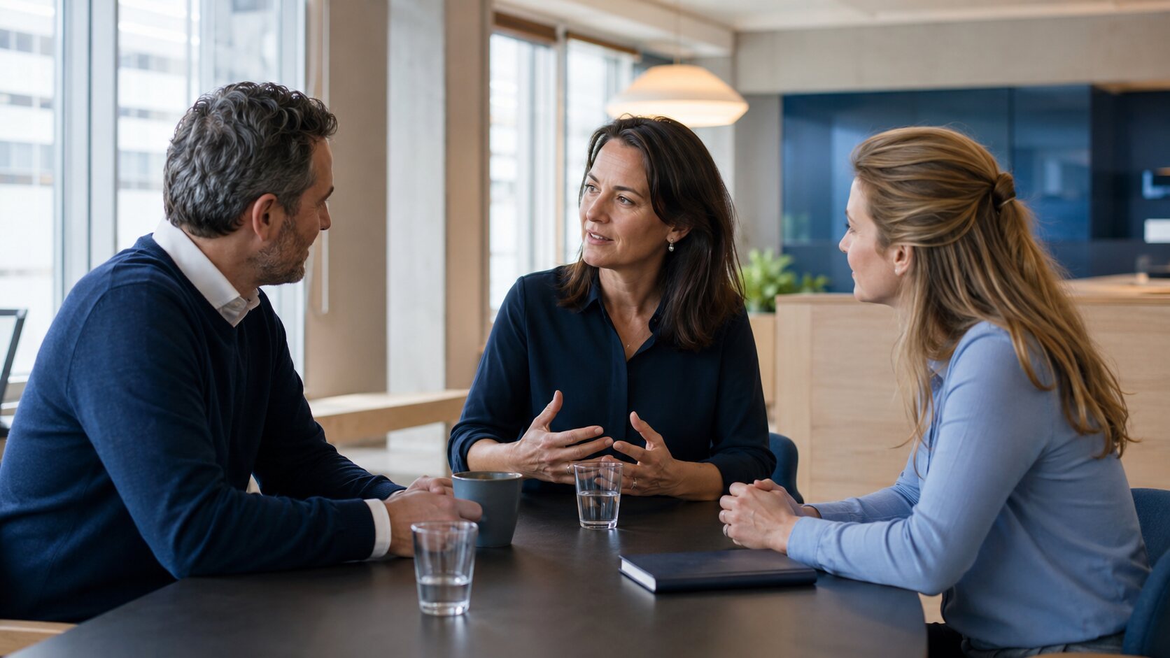 Medewerkers bespreken actuele teamsignalen